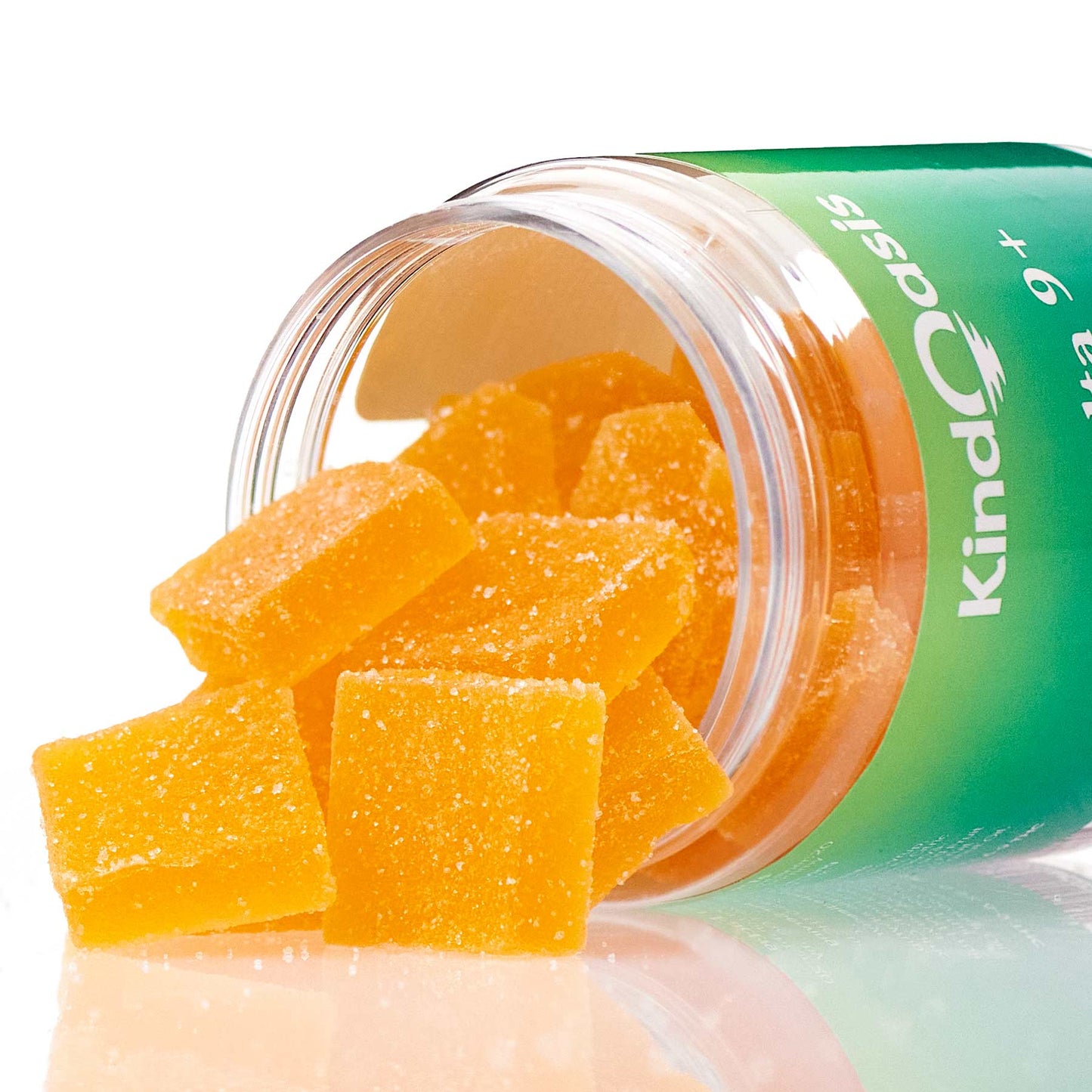 Delta 9 THC Gummies 15mg + CBC 15mg - 20ct Orange Mango