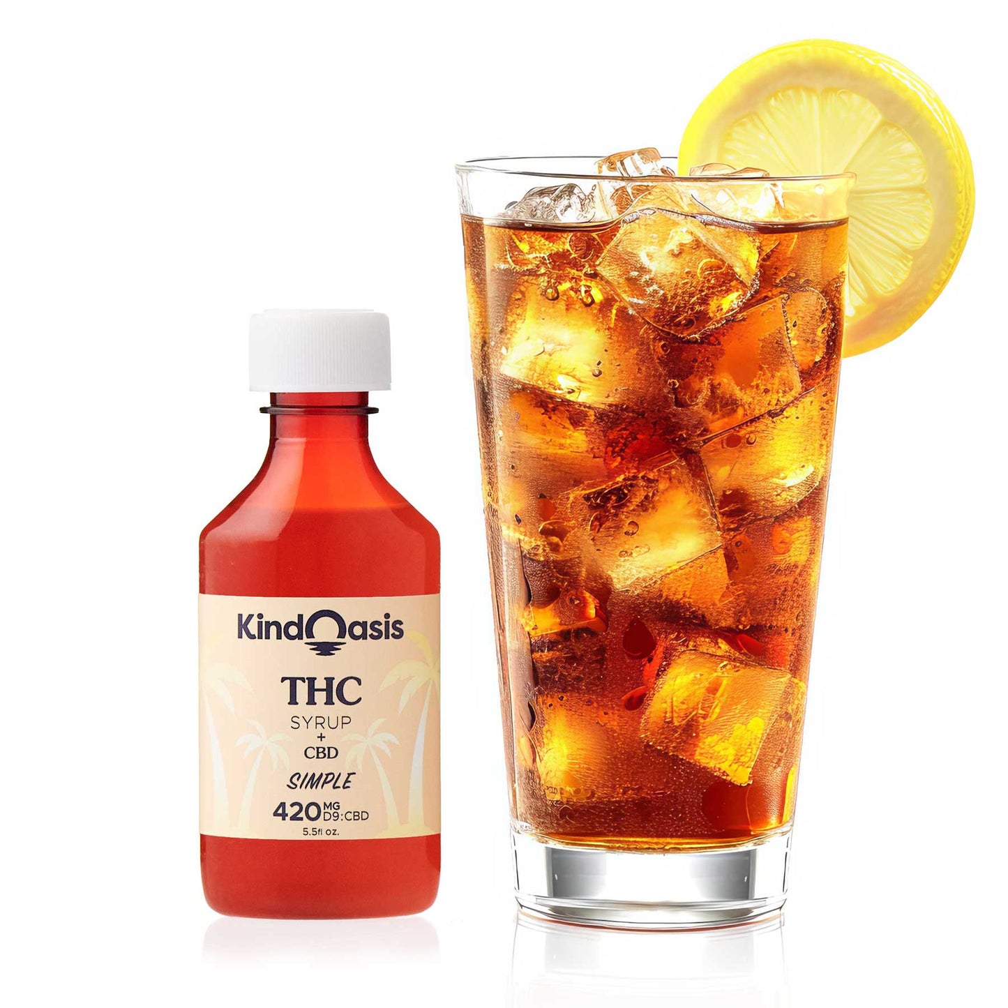Delta 9 THC + CBD  Syrup - 420mg - Simple