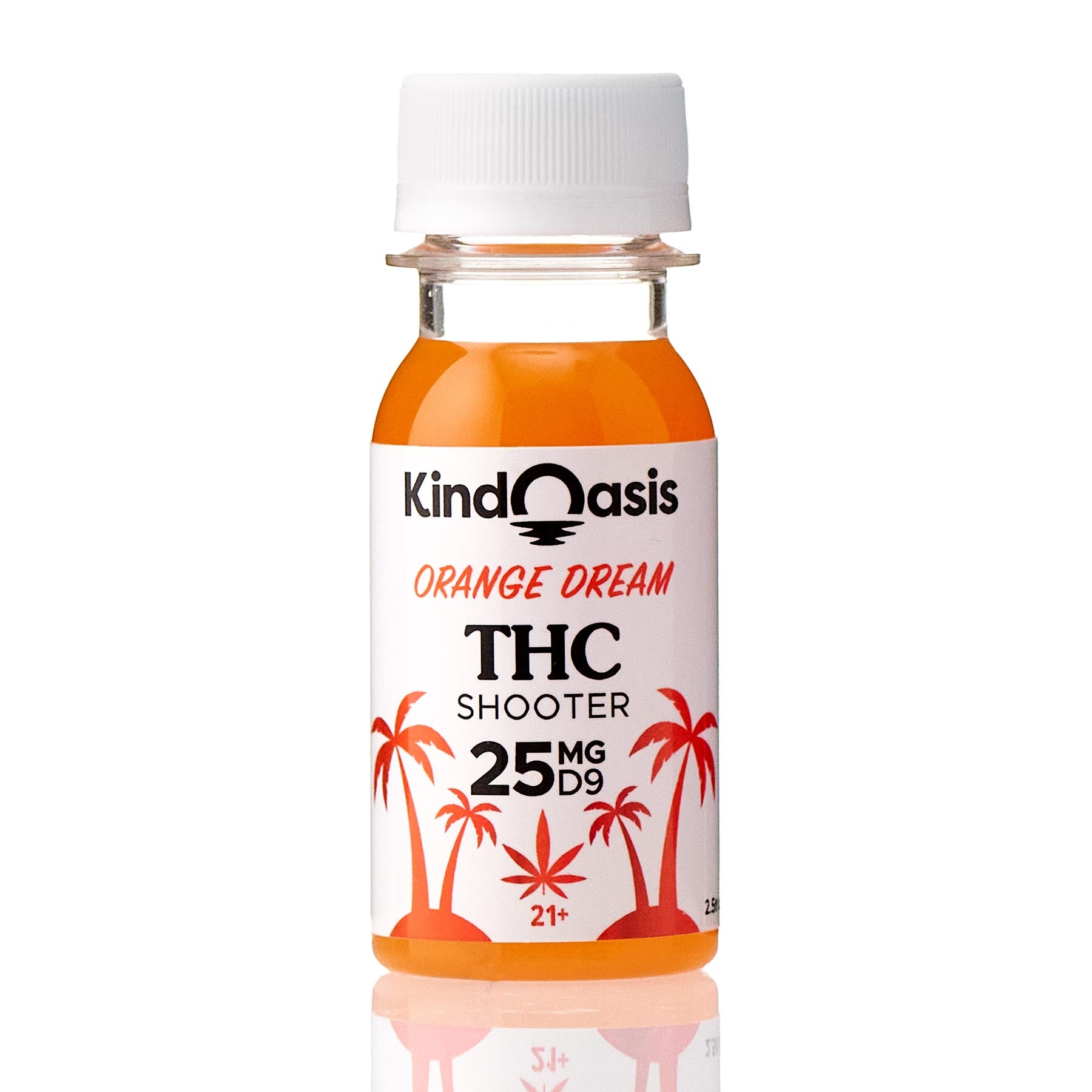 Delta 9 THC Shooter - 25mg Orange Dream Kind Oasis Delta 9 THC Shooter - 25mg Orange Dream Kind Oasis