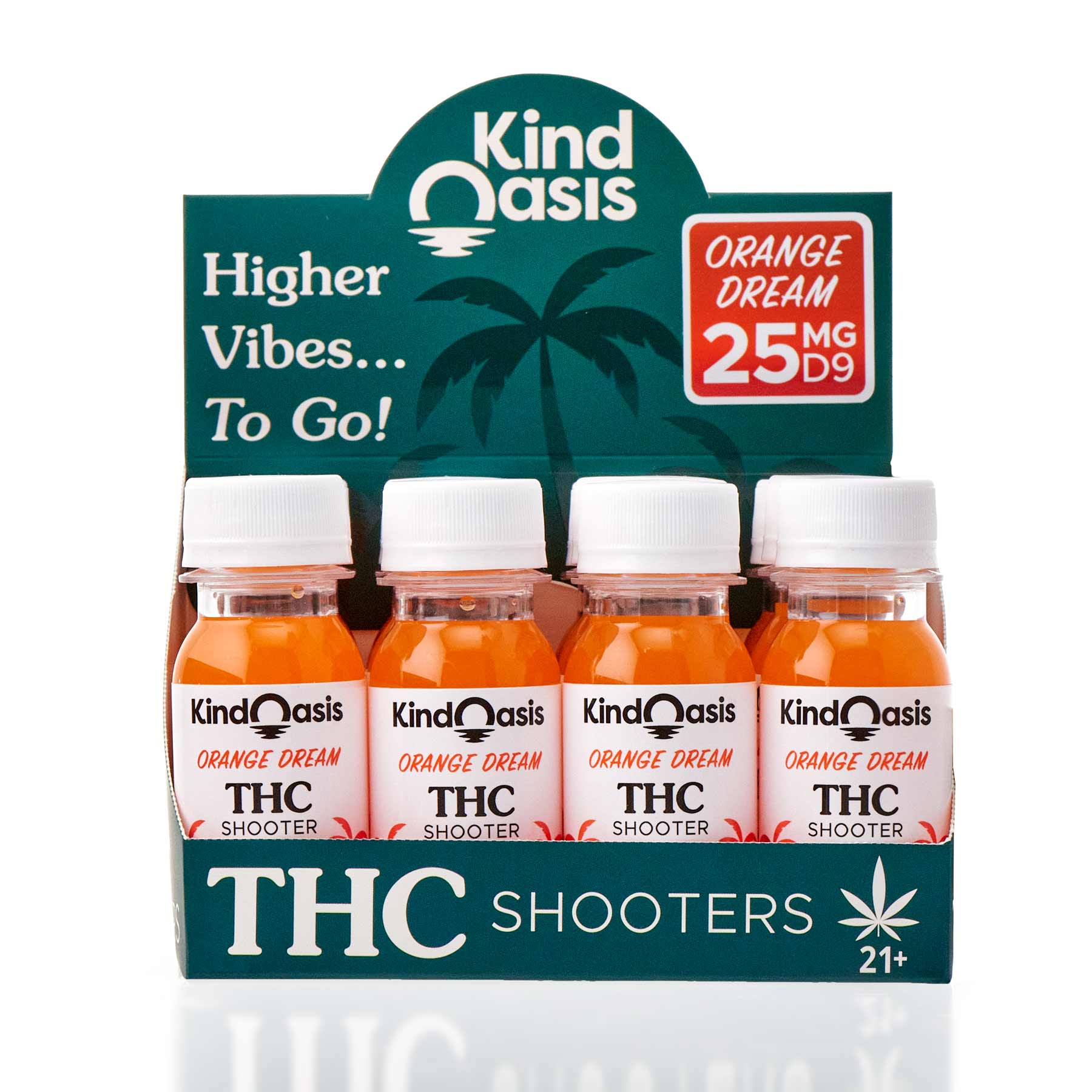 DRT クラッシュ9 TRIBE WEED Delta 9 THC Shooter - 25mg Orange Dream – Kind Oasis