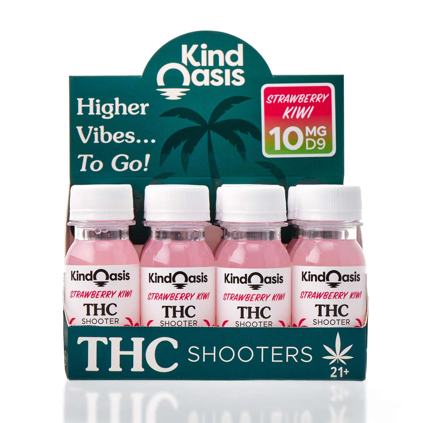 Delta 9 THC Shooter - 10mg Strawberry Kiwi