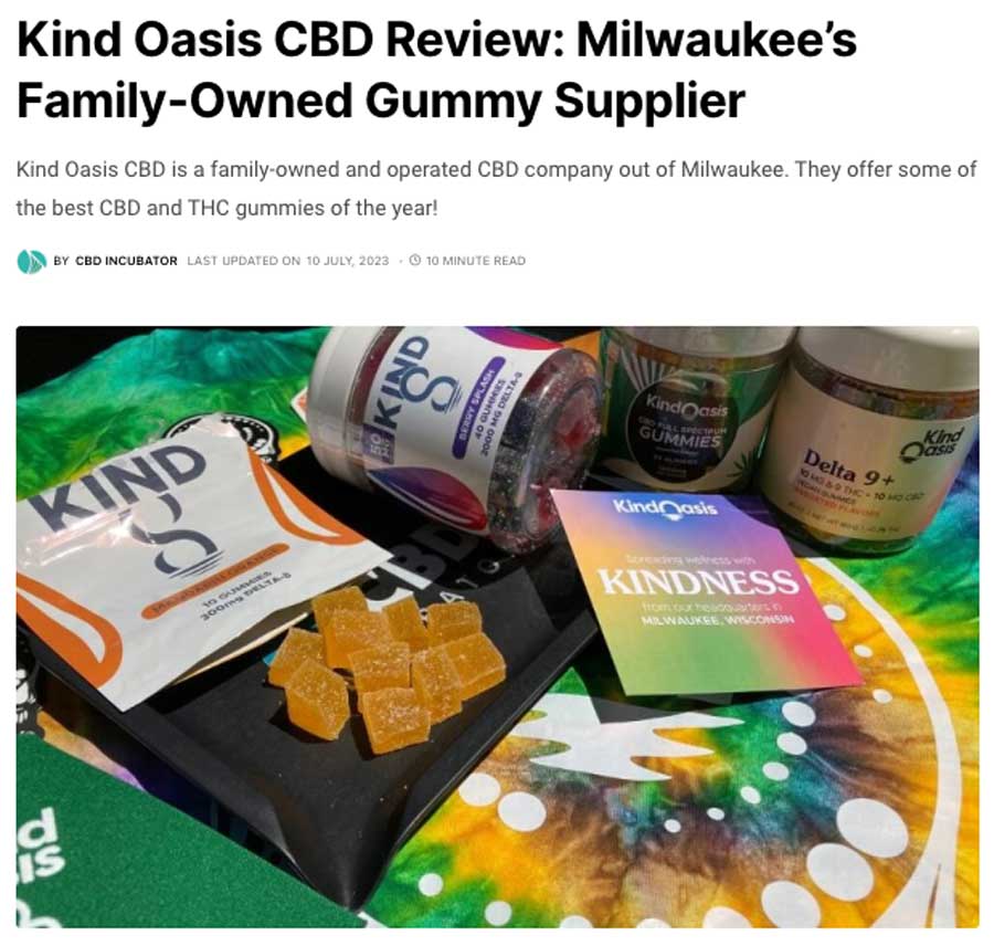 A Kind review from a great source...