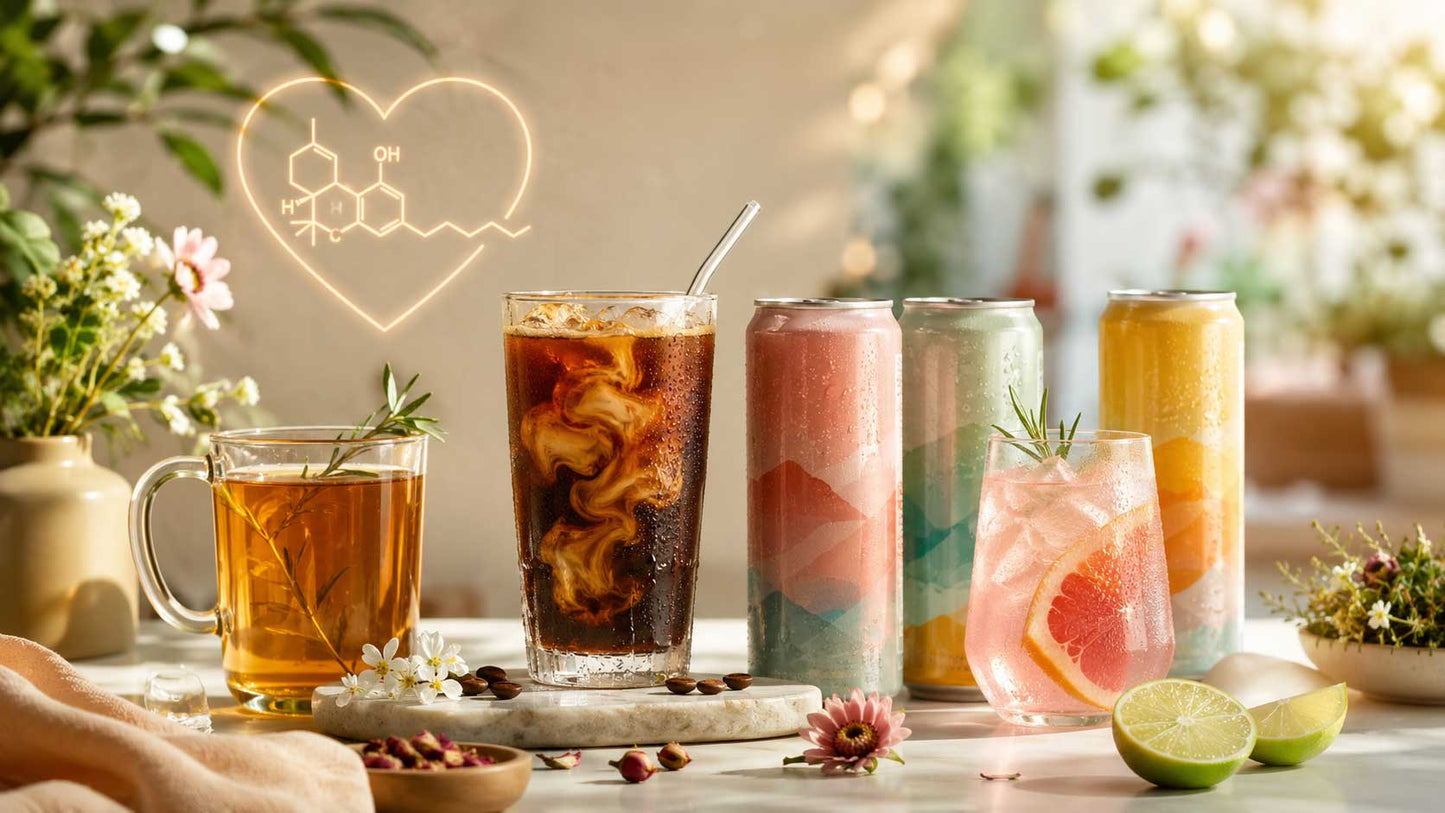 From Cold Brew to THC Seltzers: Functional Drinks We’re Loving Right Now