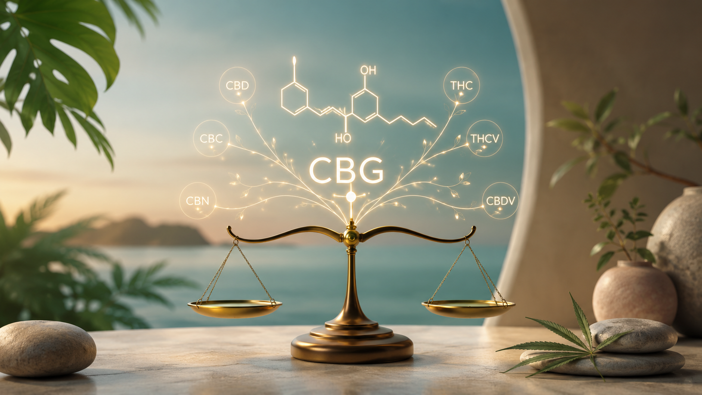 What Is CBG? The Cannabinoid That Helps You Stay Balanced.