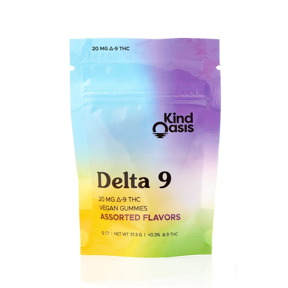 Delta 9 THC 20mg Gummies - 5ct Assorted