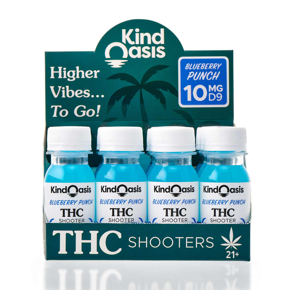 Delta 9 THC Shooter - 10mg Blueberry Punch