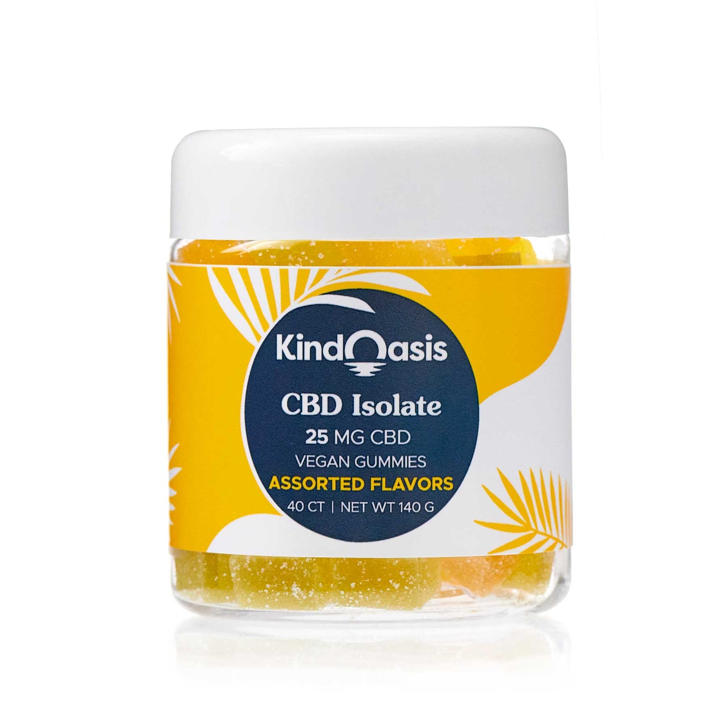 
                  
                    Kind Oasis Gummies - CBD Isolate 25mg - 40ct Assorted
                  
                