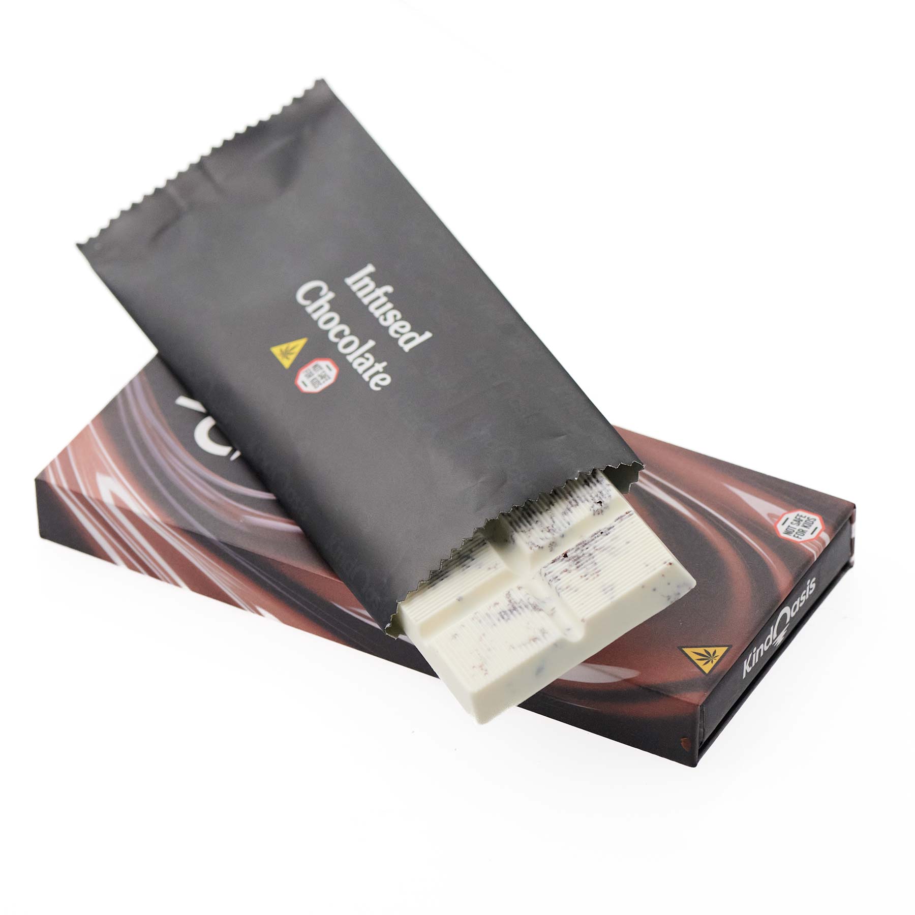 Delta 9 THC Chocolate Bars 5mg - Cookies & Cream - 10ct – Kind Oasis