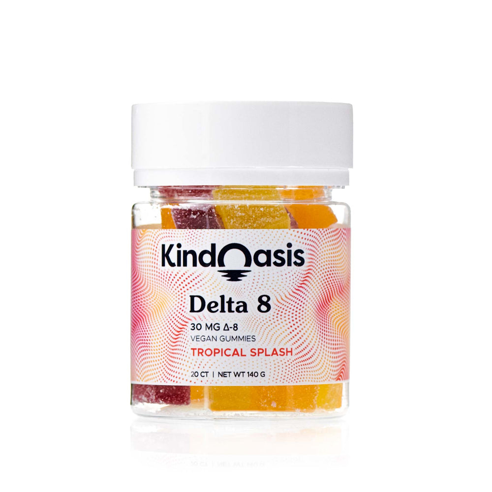 
                  
                    Kind Oasis Gummies - Delta 8 THC 30mg - 20ct Tropical Splash
                  
                