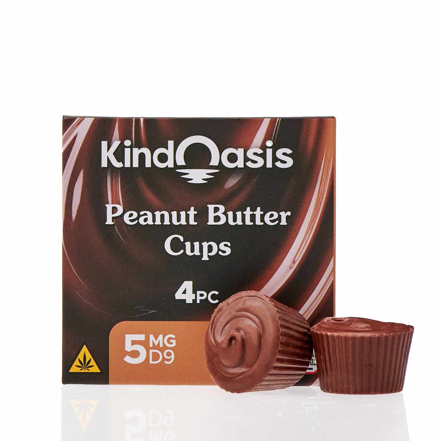 Delta 9 THC 5mg - Peanut Butter Cups - Milk Chocolate 4ct