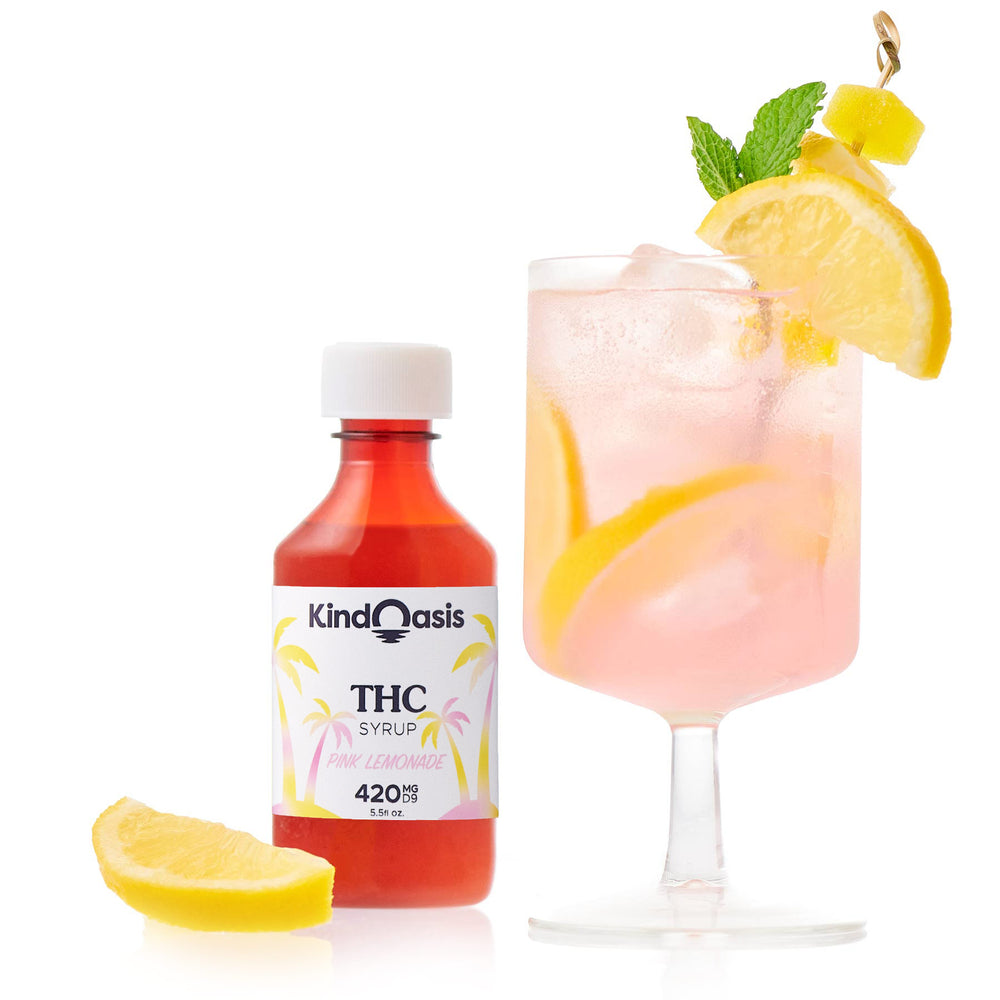 Delta 9 THC - Syrup - 420mg - Pink Lemonade