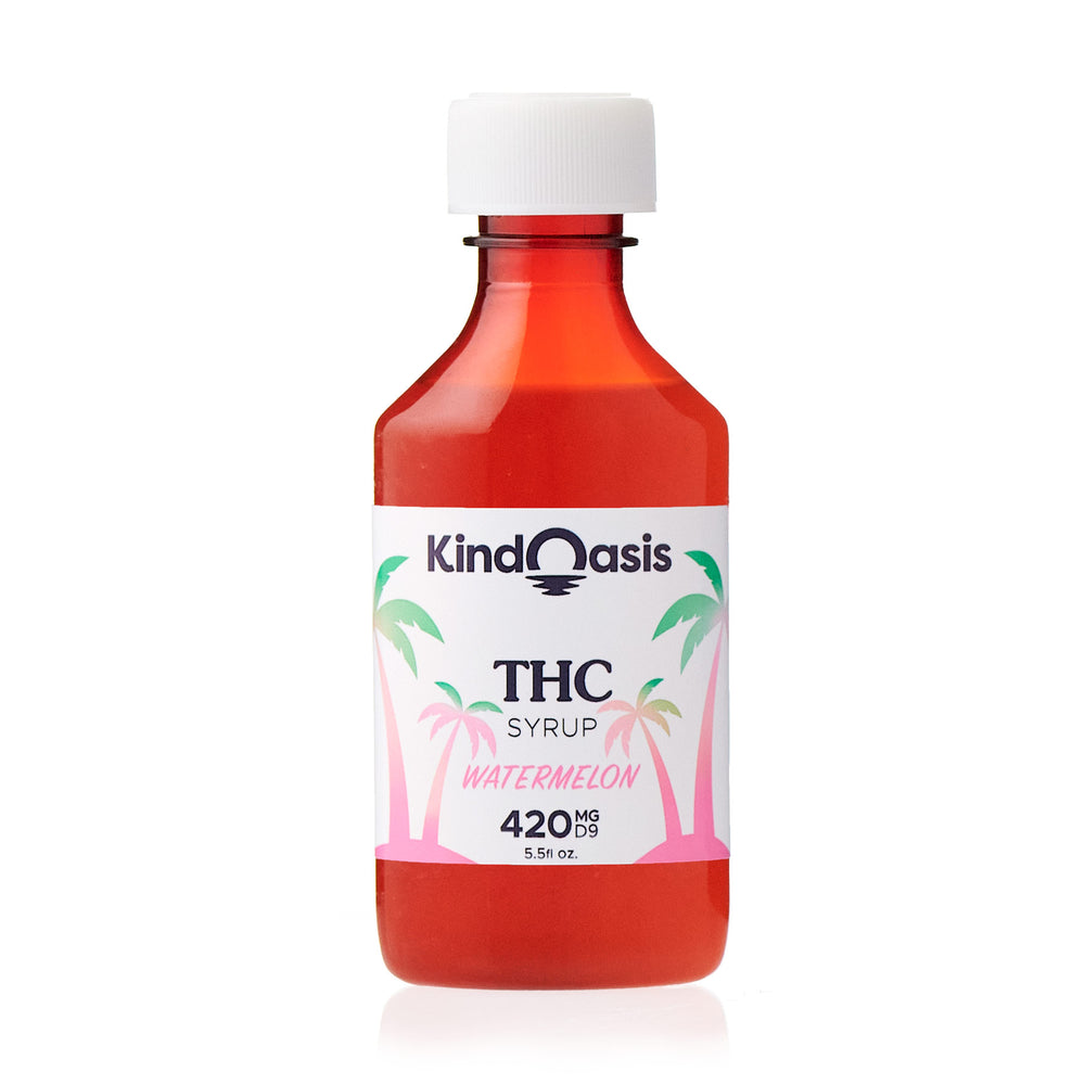 Delta 9 THC - Syrup - 420mg - Watermelon