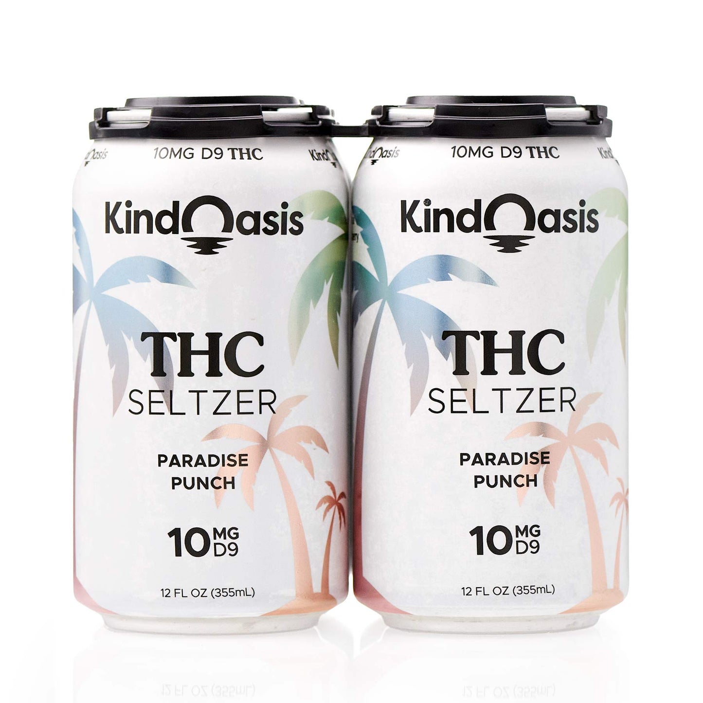 Delta 9 THC Seltzer 4 Pack - 10mg - Paradise Punch