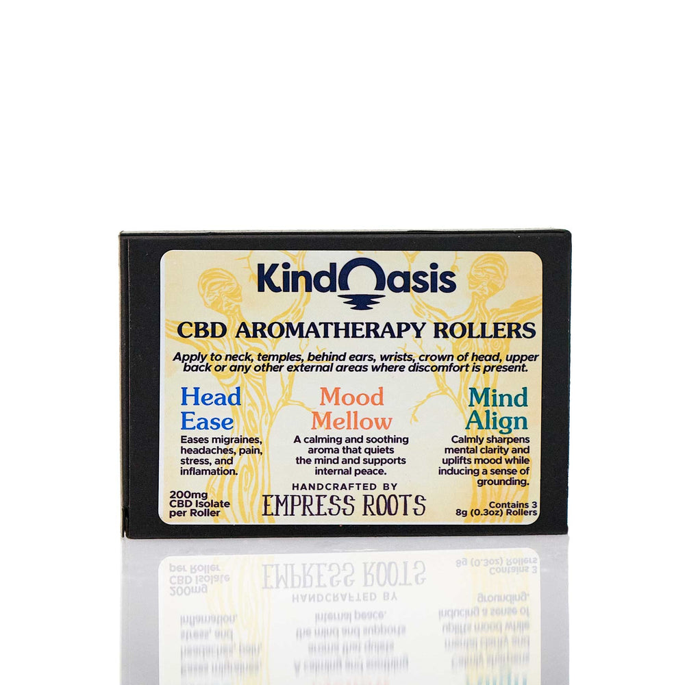 Kind Oasis - CBD Aromatherapy Roller Trio