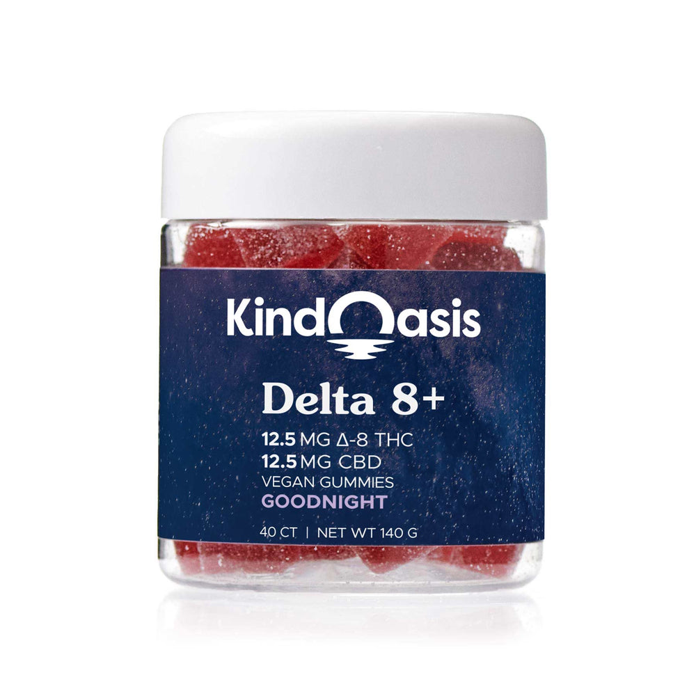 
                  
                    Kind Oasis Goodnight Gummies - Delta 8 THC + CBD - 40ct
                  
                