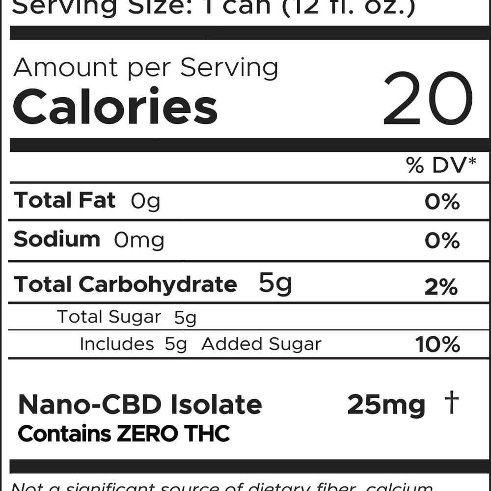 Next 18 CBD Seltzer - 25mg Blackberry 4ct