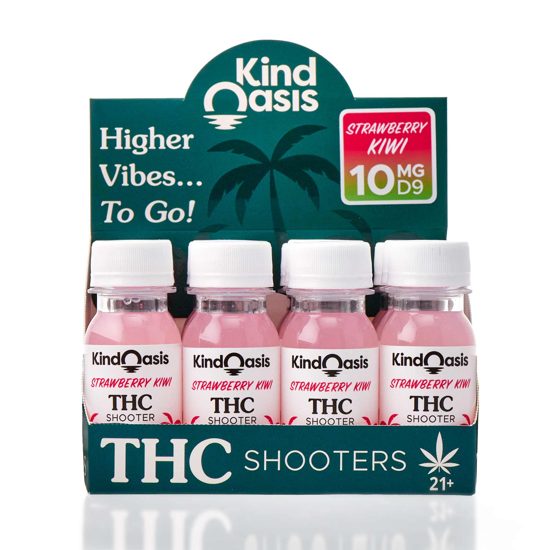 Delta 9 THC Shooter - 10mg Strawberry Kiwi – Kind Oasis