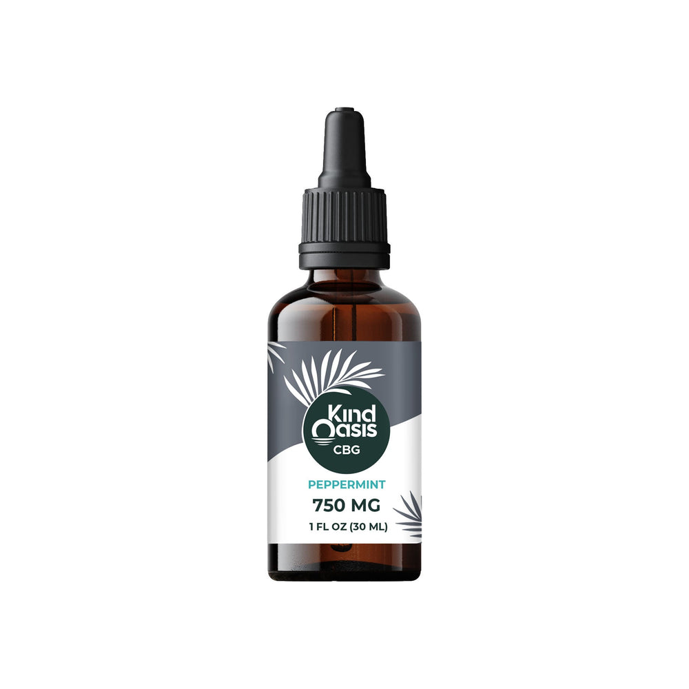 Kind Oasis CBG Tincture - Daily Relief - Peppermint